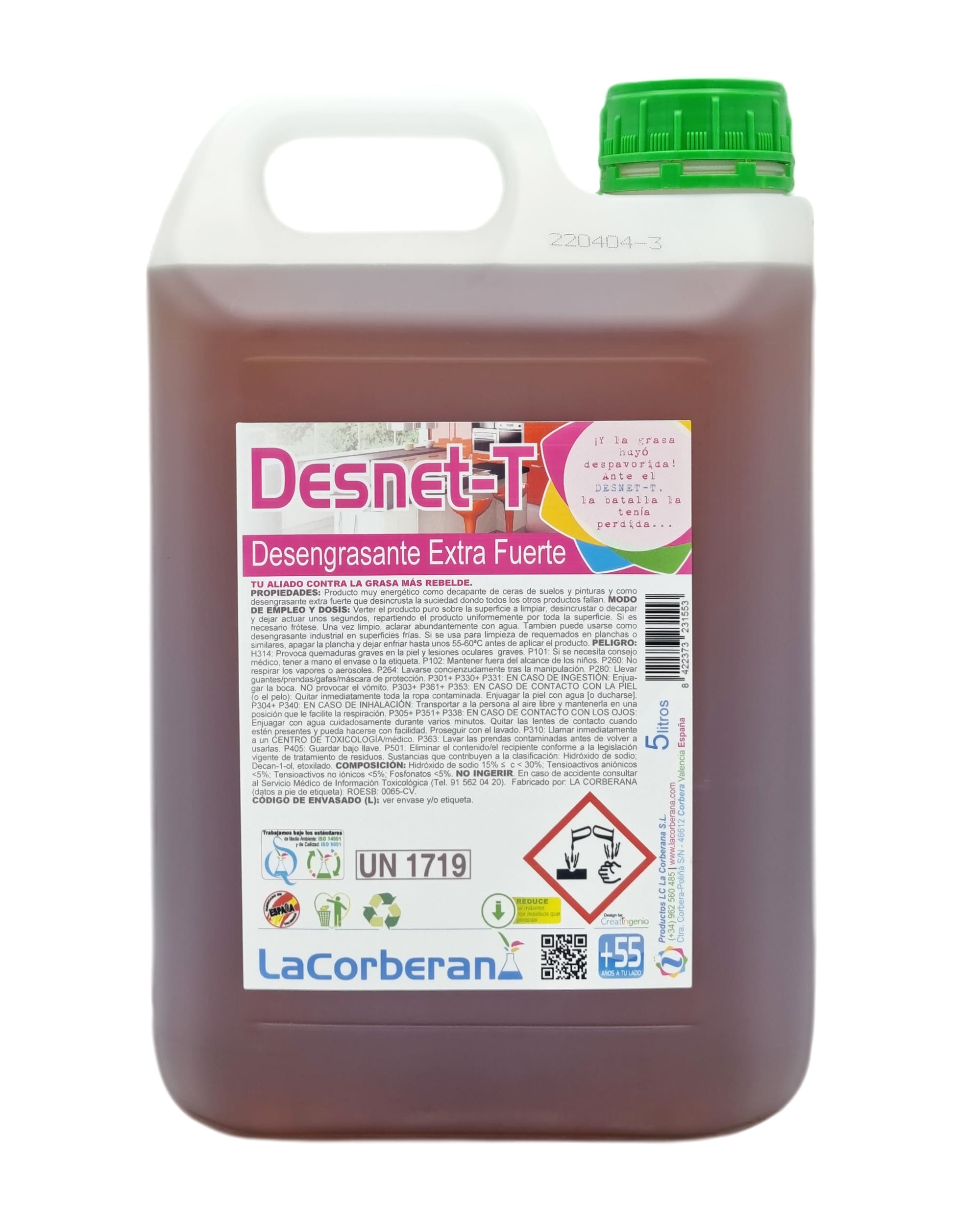 Desengrasante Extra Fuerte Desnet-T