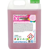 Desengrasante fuerte, ideal para eliminar suciedad y grasa difíciles en cocinas, proporcionando una limpieza profunda y eficiente en cualquier entorno.