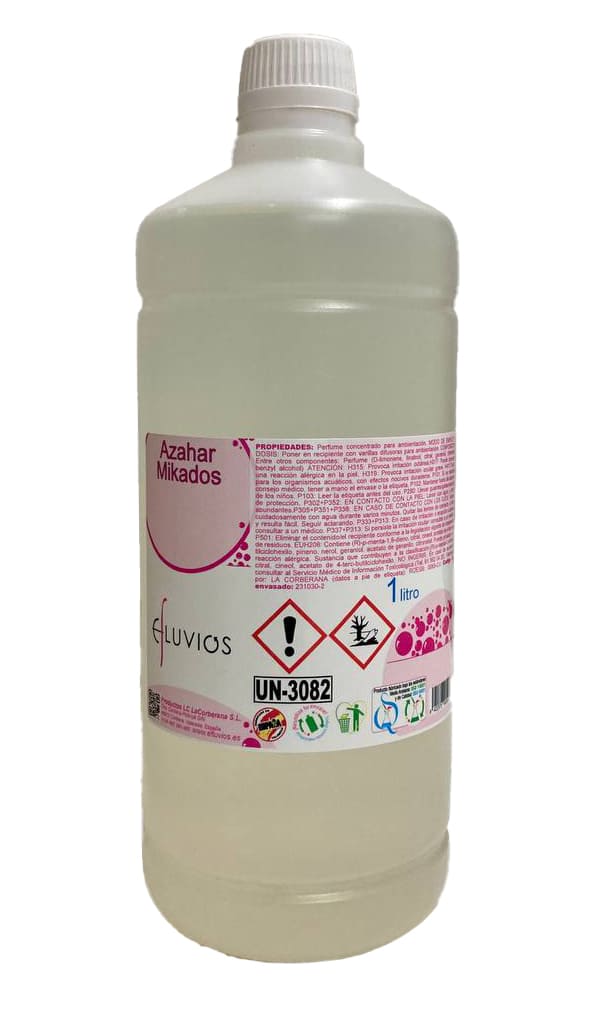 El aroma de azahar en este mikado proporciona una fragancia suave y floral que es perfecta para cualquier espacio que necesite un toque de frescura y elegancia natural.