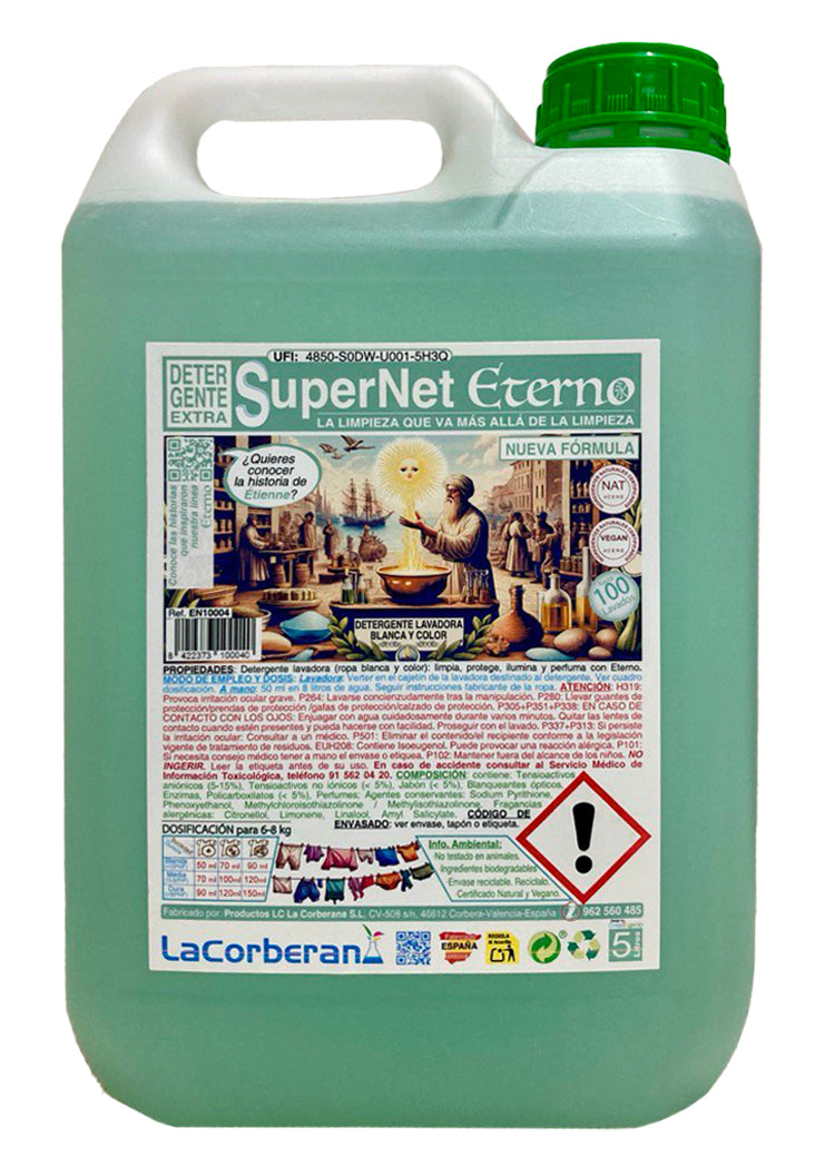 Supernet sirve para limpieza textil