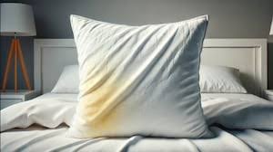 Cómo limpiar la mancha amarilla de las almohadas: guía para casas y hoteles