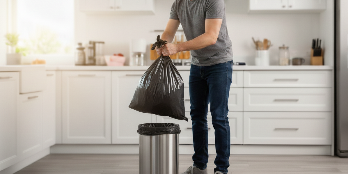 Tipos de bolsas de basura: Cómo elegir la bolsa de basura correcta