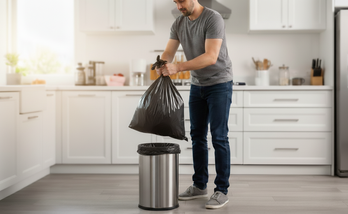 Tipos de bolsas de basura: Cómo elegir la bolsa de basura correcta