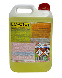 Desinfectante clorado extra concentrado para agua potable y control de legionela. Ideal para mantener el agua limpia y segura.