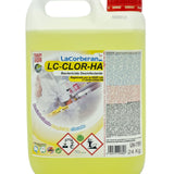 Desinfectante clorado extra concentrado para agua potable y control de legionela. Ideal para mantener el agua limpia y segura.