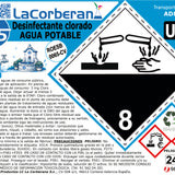 LC - HIPOCLORITO DE SODIO 150 g/L Aguas Potables (24 kg)