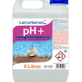 Aumenta el pH del agua de la piscina, proporcionando un ambiente acuático equilibrado y seguro para bañistas y equipos.